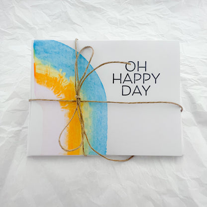 Oh Happy Day Note Card Set